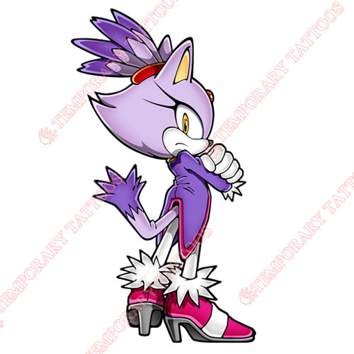 Sonic the Hedgehog Customize Temporary Tattoos Stickers NO.5337